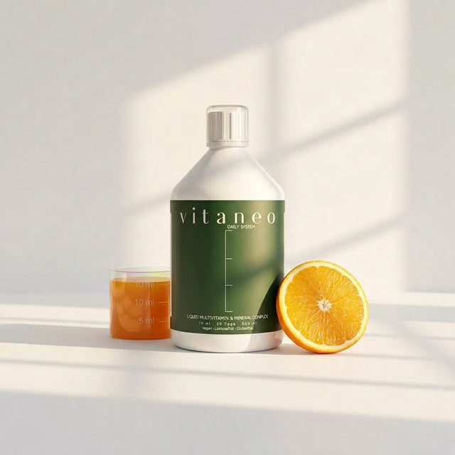 Vitaneo Liquid Daily System – Multivitamin Shot | 33 Portionen | Orange | 500ml